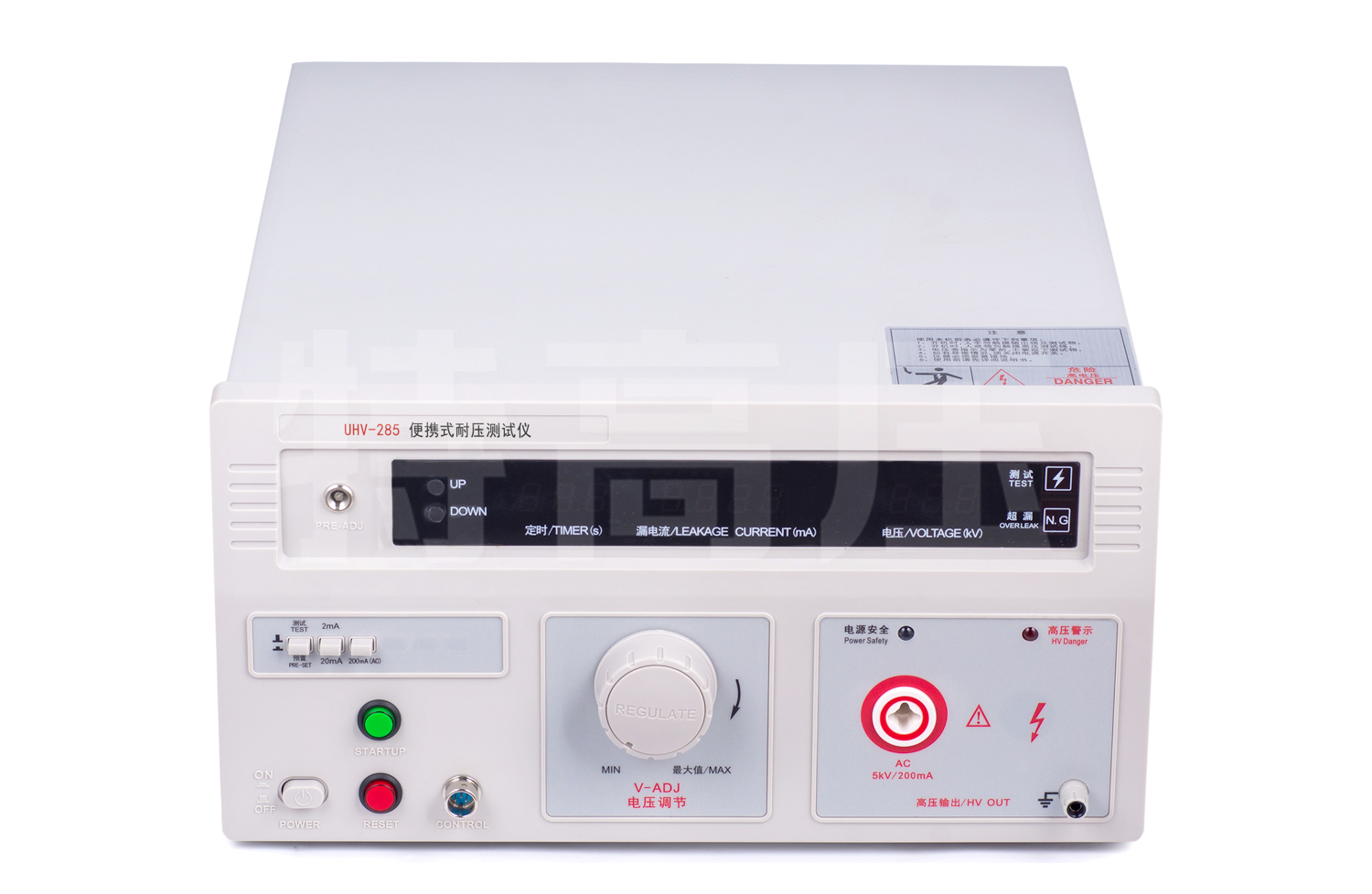 UHV-285 便攜式耐壓測(cè)試儀