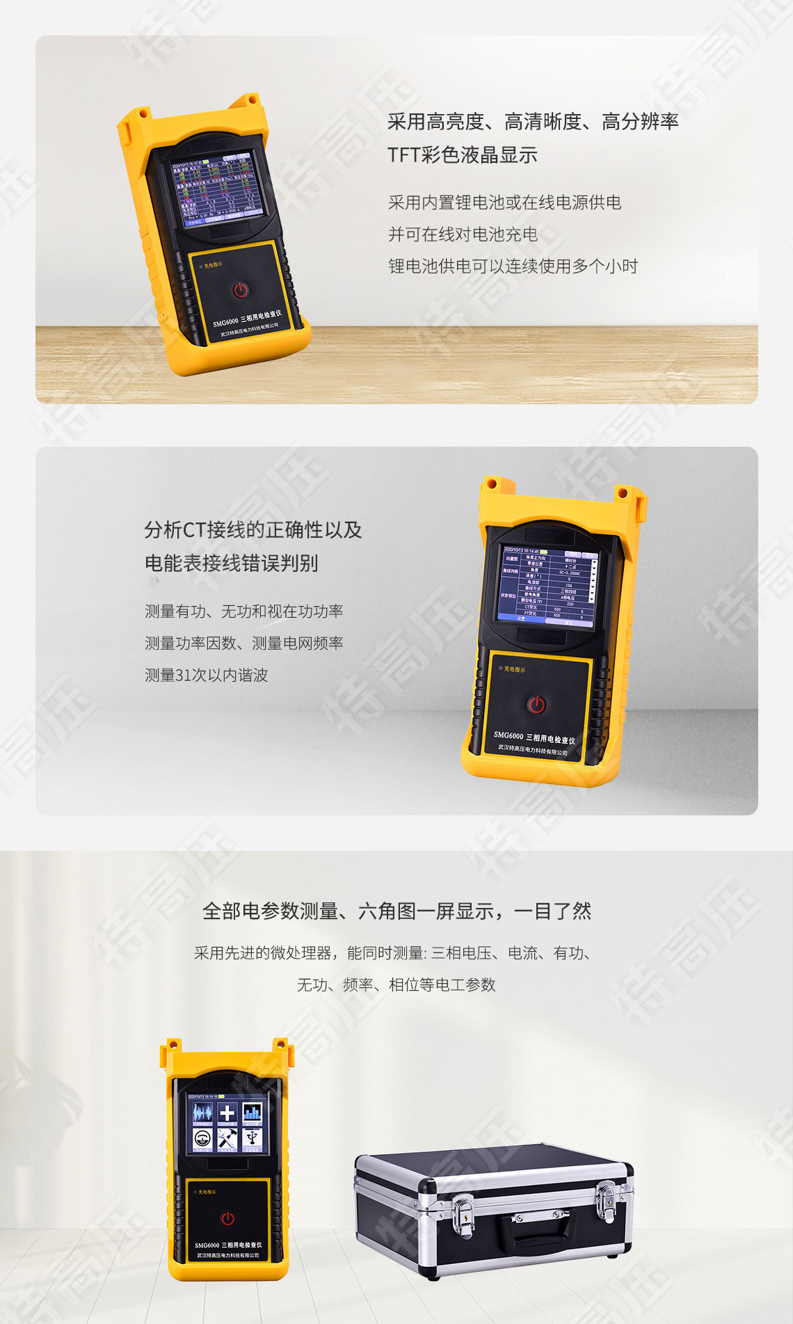 SMG6000 三相用電檢查儀(圖3)