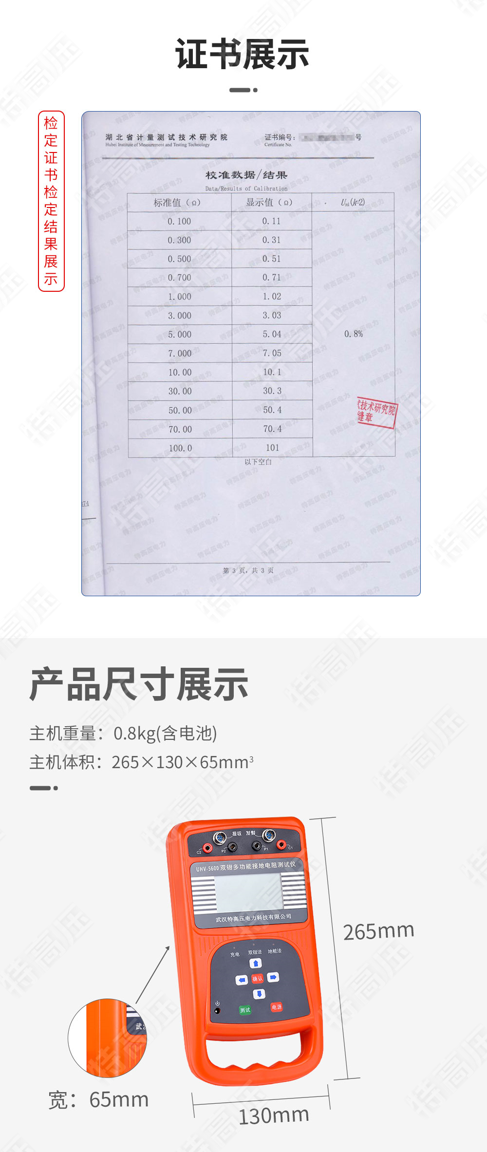 鉗形接地電阻測試儀