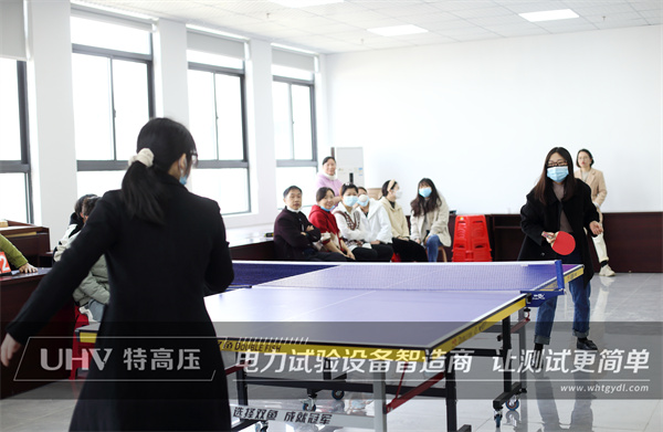 “乒”出干勁，博出精彩！ 特高壓電力舉辦首屆企業職工乒乓球賽(圖6)
